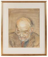 Portrait of Allen Ginsberg by Gordon Stuart