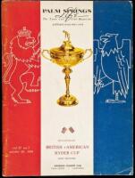 Palm Springs Life: The Town and Club Magazine - Ryder Cup Program