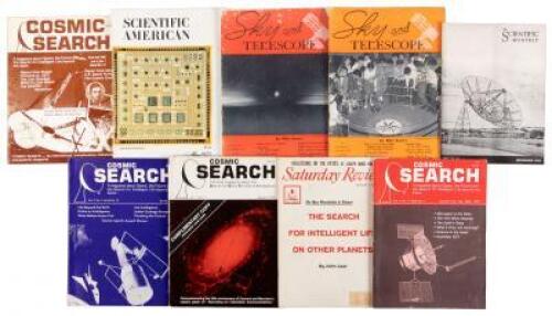 Group of Articles on the Search for Extraterrestrial Life by Radio Astronomy