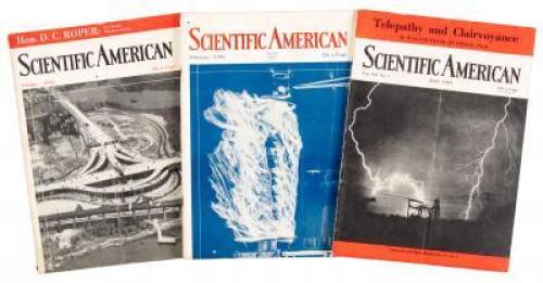 3 periodical articles on experiments by American Rocket Society enthusiasts