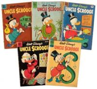 Uncle Scrooge: Lot of Five Comics