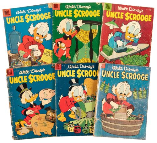 Uncle Scrooge: Lot of Six Comics