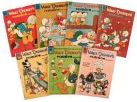 Walt Disney's Comics and Stories: Lot of Seven Comics