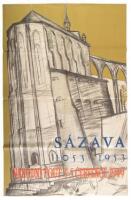 SAZAVA 1053-1953 NARODNI POUT 3.-5. CERVENCE 1949 / SAZAVA 1053-1953 NATIONAL PILGRIMAGE 3.-5. JULY 1949