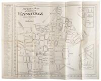 Map of Watsonville "The Apple City" California. With a map of the Monterey Bay District (panel title)