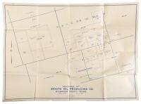 Holdings of Zenith Oil Producing Co. Wilbarger County Texas. Scale 1" = 500'