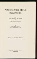 Nineteenth Hole Romances: The Devious Methods of Joseph Blotchford