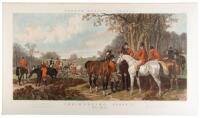 Fores' National Sports: Fox-Hunting: Plate I, The Meet