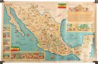Mapa Ilustrado de la Republica Mexicana