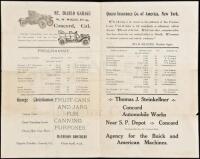 First Contra Costa County Automobile Tournament held at Concord Race Track, Sunday, August 11, 1907