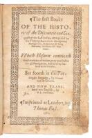 The first booke of the historie of the discouerie and conquest of the East Indias, enterprised by the Portingales, in their daungerous nauigations, in the time of King Don Iohn, the second of that name...