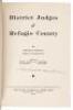 District Judges of Refugio County, 1836-1941 - 2