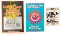 Seven music event posters & handbills from the 1960s & 1970s