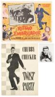 Three Chubby Checker promotional items from the 1960s