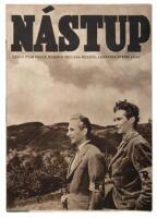 Nástup - film poster and folding program with poster printed on reverse
