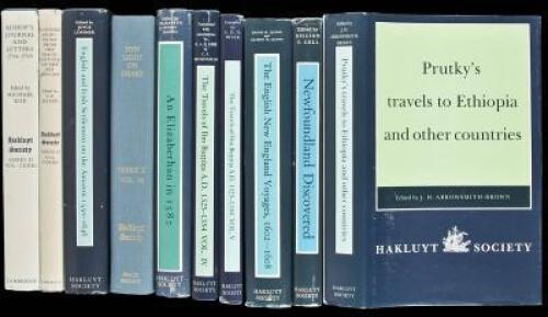 Large group of Hakluyt Society publications