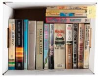 Box of nineteen trade editions by or about Larry McMurtry