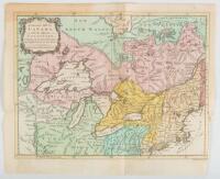 An Accurate Map of Canada, with the Adjacent Countries Exhibiting the late Seat of War between the English & French in those Parts