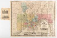 New Illustrated Map of Cincinnati and Vicinity