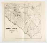 Map of Orange County California and portions of adjoining counties. Compiled from official records and private surveys by S.H. Finley, C.E.