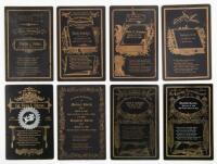 8 Mourning Cards