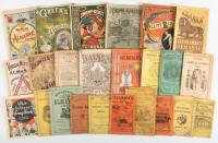 Collection of 24 Household Receipt Books and Almanacs