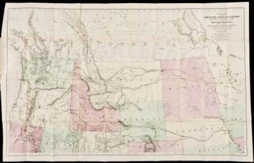 Miners and Travelers' Guide to Oregon, Washington, Idaho, Montana, Wyoming, and Colorado. Via the Missouri and Columbia Rivers. Accompanied by a General Map of the Mineral Region of the Northern Sections of the Rocky Mountains