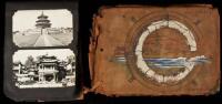 Two albums of photographs and postcards compiled by a sailor on the United States Navy in the 1920s