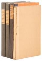 Four volumes printed by or about Bruce Rogers