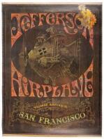 Double sided Jefferson Airplane concert poster