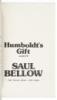Humboldt's Gift Unrevised Proof - 2