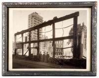 Photograph of the wreckage, 1906