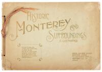 Historic Monterey and Surroundings Illustrated (wrapper title)