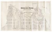 Map of Regents Park, Berkeley, Cal. as approved by the town trustees, 1906 & 1906. Sub-divided and for sale by Irwin-Patton Company, Inc. Real Estate, Berkeley, Cal.