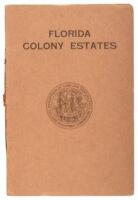 Florida Colony Estates: Galaher Investment Corporation