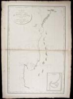 Carte d'Une Partie tes Terres de Leuwin et d'Edels, (a la Nouvelle Hollande)...