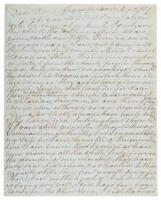 Autograph Letter Signed by emancipated slave as missionary in Liberia