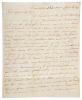 Autograph Letter Signed about Black sailors returned to America from England