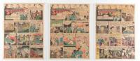Superman. Lot of Twelve Color Sunday Strips