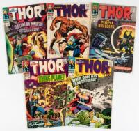 Thor Nos. 132, 133, 134, 135 and 136: Lot of Five Comics