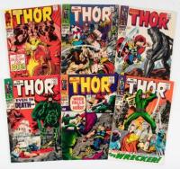 Thor Nos. 148, 149, 150, 151, 152 and 153: Lot of Six Comics