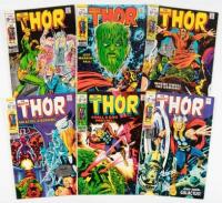 Thor Nos. 160, 161, 162, 163, 164 and 167: Lot of Six Comics