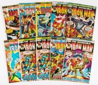 Iron Man Nos. 51-54, 56-60: Lot of Ten Comics