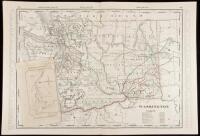 Nine maps of all or parts of Washington Territory and State