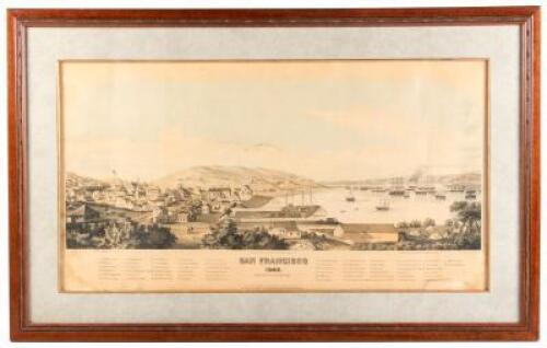 San-Francisco 1849. Drawn on the spot by Henry Firks. Latest Edition Corrected by a Committee of Pioneers