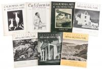 California Arts & Architecture, 7 issues