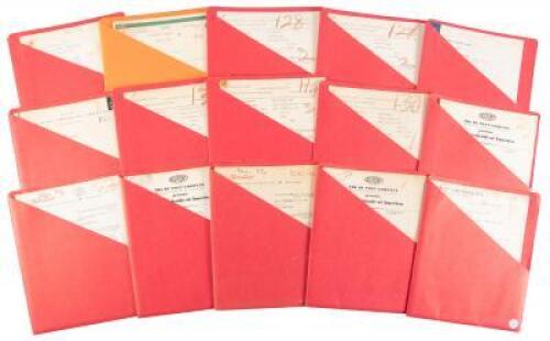 Group of 33 scripts for radio-programs, produced and broadcast in Chicago, 1945-1954