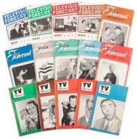 Large collection of Television Forecast magazine, 1948-1949