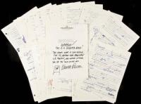 Original typescript for Return to the Planet of the Apes 3