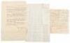 Collection of letters and ephemera related to Yuen Yeck Bow, cook for the W.T Ellis Family of Marysville, California - 2